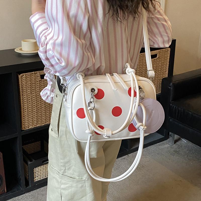 2026 Spring & Summer New Style PU Square Shoulder Bags Exquisite Cute Dots Hot Trendy Stylish Design Crossbody Bags for Women