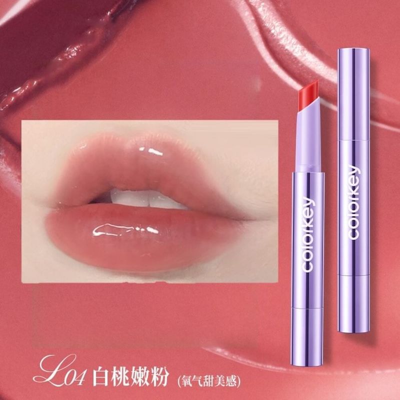 COLORKEY - New Lasting Gloss Lipstick - 2 Colors