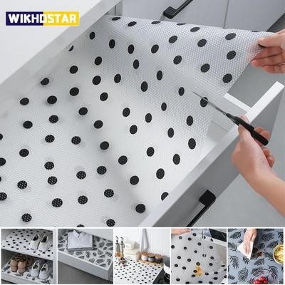 45X122 cm Fodera per ripiano antiscivolo Fodera per ripiano da cucina in EVA Fodera per tappetino per cassetti Fodera per ripiano da cucina resistente all'umidità e all'olio per armadio frigorifero