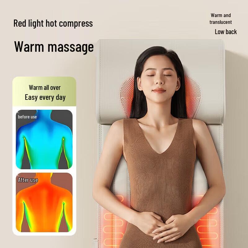 Aux Full Body 3D Airbag Heated Massage Cushion