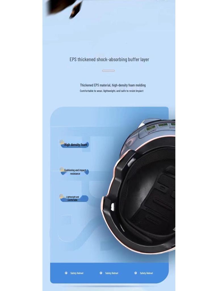 Certified 3C Electric Battery Motorcycle Helmet for All Seasons