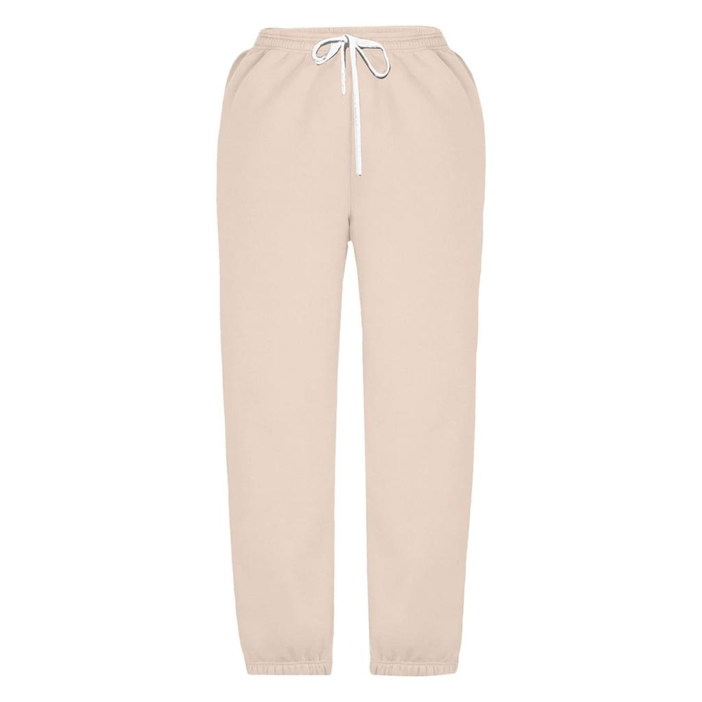 Children's Fashion Solid Colour Casual Pants Sweatpants Trousers Drawstring Elastic Waist Drawstring Drawstring Drawstring Pants