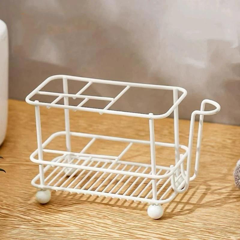 Toothbrush Holder For Bathroom - Stainless Steel Toothpaste Holder Stand, For Electric Toothbrush Stand Organizer Accessories