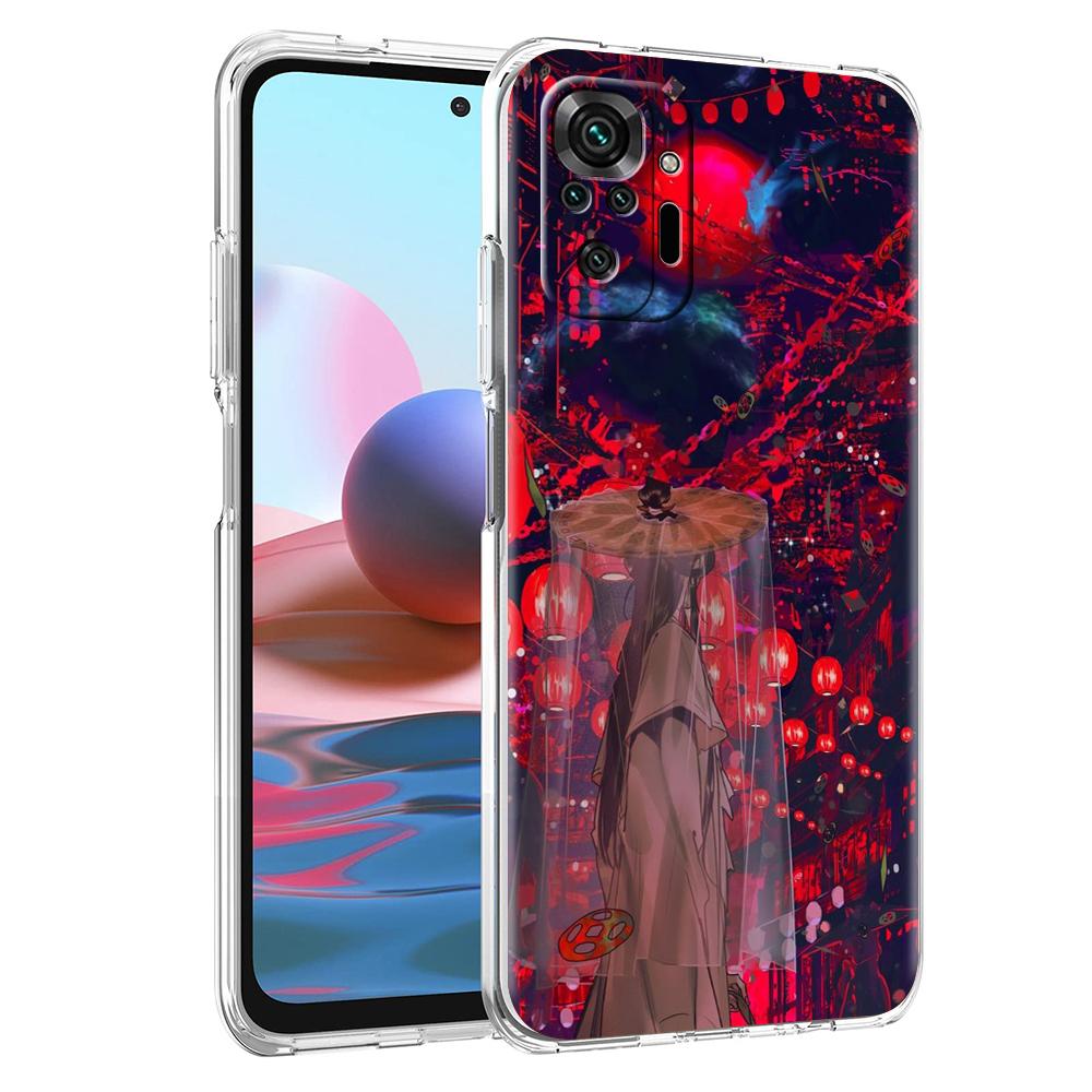 Heaven Official's Blessing Style Case For Xiaomi Redmi Note 12 4G 11 10 Pro 5G 10C 10S 9S 9 9T 8T 9C 9A 8 8A 7 K50 K40 Cover
