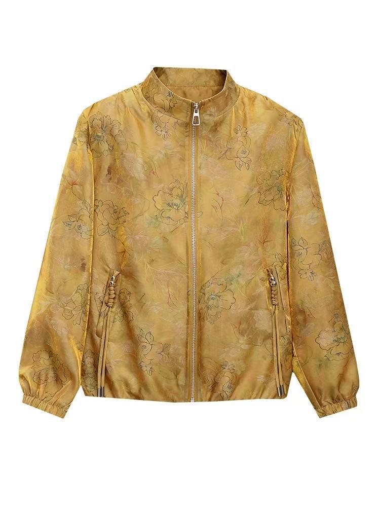 2026 Spring Fashion Age-Reducing Jacket for Middle-Aged & Elderly Women - Casual Thin Style Top