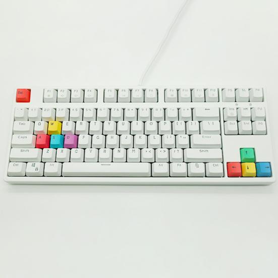9Pcs W/S/A/D/Esc Directional Supplement for Mechanical Keys Keycaps Keyboard