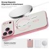 Magnetic Leather Transparent Flip Wallet Case For iPhone 17Air/16 pro Max 15 14/13/12/11 with Card Holder Bumper Bag Built-in Stand