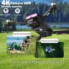Drone - WENZYLIQUOX - Quadcopter HD - Caméra HD réglable - Autonomie 25 min - Moteurs sans balais