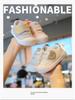 Ademend Mesh Zachte Zool Baby Eerste Stap Schoenen - Cartoon Design met Klittenband voor Lente en Herfst