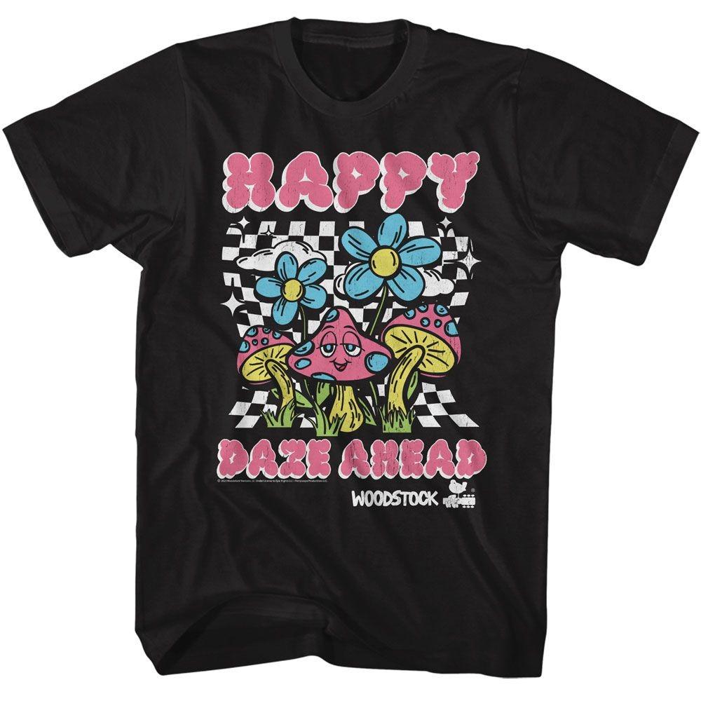 

Woodstock Happy Daze Ahead Music T-shirt Tops Tees Men s Women s Unisex 4XL