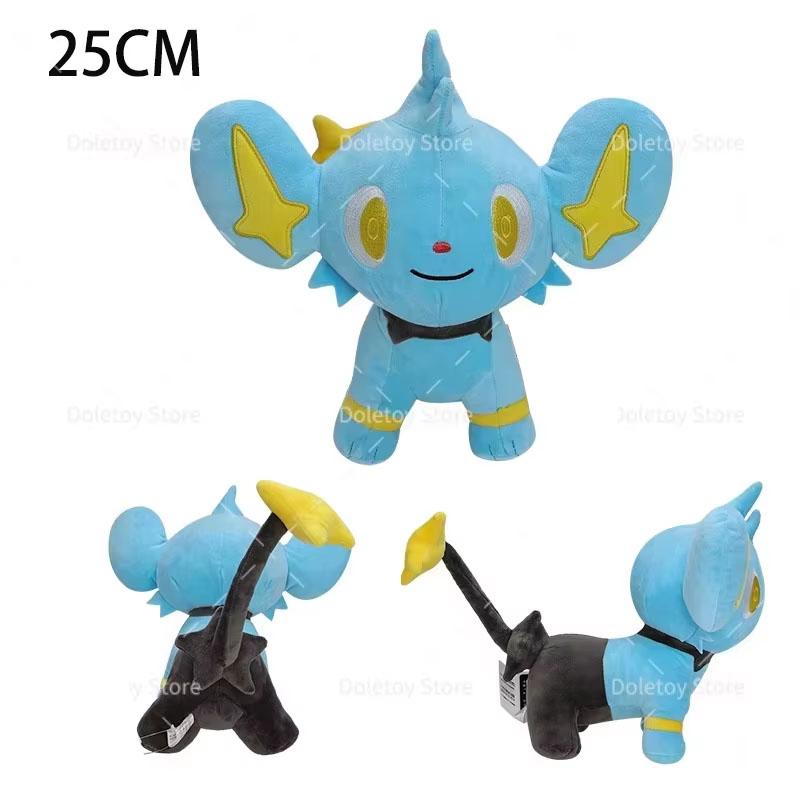 New Pokemon Plush Hisuian Zorua Cubone Gyarados Shiny Shinx Ninetales Skeledirge Butterfree Mewtwo Anime Stuffed Kid Xmas Gift