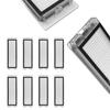 For P10 Robot Vacuum Cleaner HEPA Filters Replacement Parts Spare Part Vacuum Cleaner Accessories 2/4 Pairs