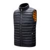 Inotenka Down Large Zippered Cold Weather Loungewear Ultra-Lightweight Vest, M-6XL, Men's, Inner-Padded, Sizes, Autumn/Winter Clothes, Women's,
