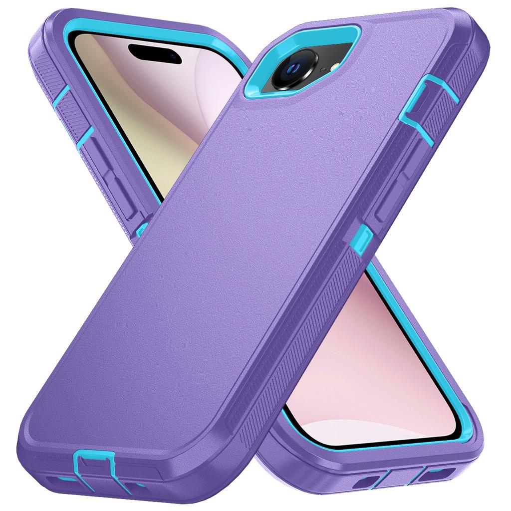factory made 2025 new design defender full protective shockproof dustproof sports design with holder phone case for phone16 E