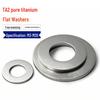 Pure Titanium TA2 Thickened Flat Washer Screw Spacer