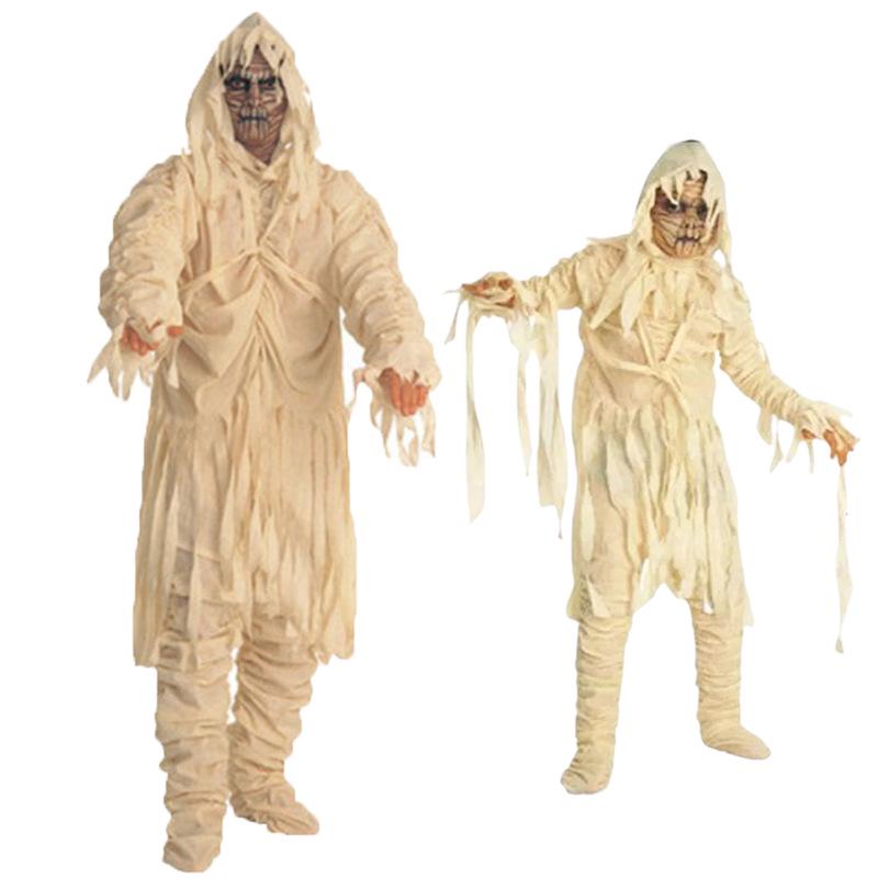 Ägyptische Mumie & Sensenmann Halloween Kostüm für Kinder & Erwachsene
