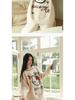 2025 Autumn/Winter Women's KT Cat Thickened Velvet Pajamas Set - Warm Long-Pile Fleece Homewear