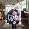 1PC Vanitas's Journal Print Flannel Blanket, High quality Comfortable for All Seasons, Home Decor, Warmth and Comfort, Perfect for Christmas Gifts236