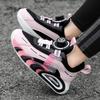 Fashion Fashion Children's Casual Sneakers Summer Breathable Mesh Basketball Shoes for Children Boys Sport Running Non Slip Size 28-39