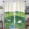 Tutu Curtains Living Room Curtain Panel Shades Halloween Decoration Partition Home Interior Kitchen Polyester Ideal For Sitting