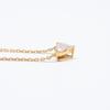 STAR JEWELRY K18 Mysterious Heart 0.28ct Diamond Necklace Yellow GoldUsed
