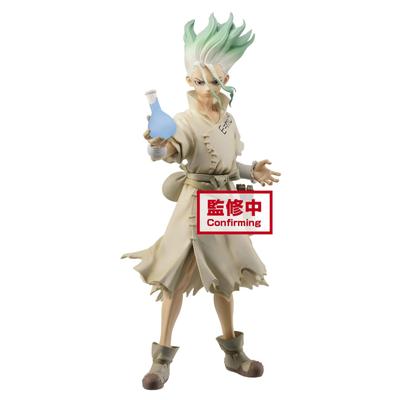 BANPRESTO Dr. STONE Figure of Stone World Evolution Science Senku Ishigami Collectible