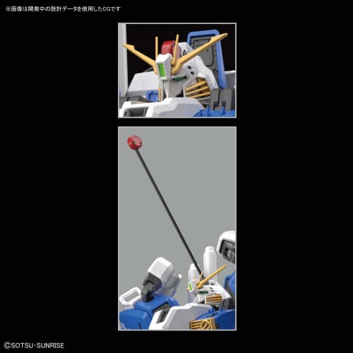 MG Mobile Suit Gundam Sentinel Ex-S Gundam/S Gundam 1/100 scale pre-colored plastic model