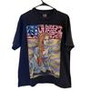 Vintage 1992 Red Hot Chilli Peppers Frank Kozik T Shirt 1990s REPRINT Large Unisex T-Shirt