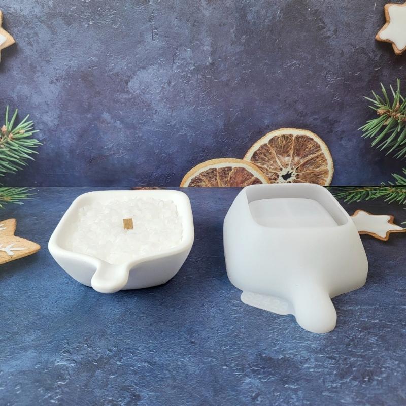 DIY Tray Mold In Flexible Silicone, 12.8 X 9.1 Cm Shovel Shape for Resin, Plaster, Soap Dish, Coaster and Small Storage Tray Projects