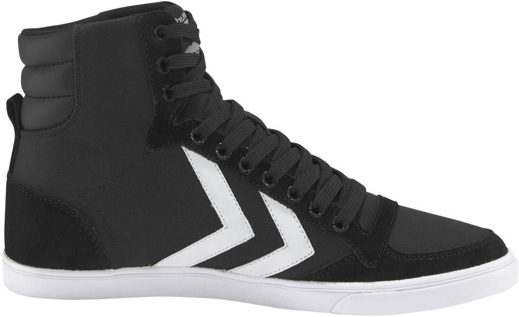 Кроссовки Hummel Slimmer Stadil High Canvas черные/пурпурные