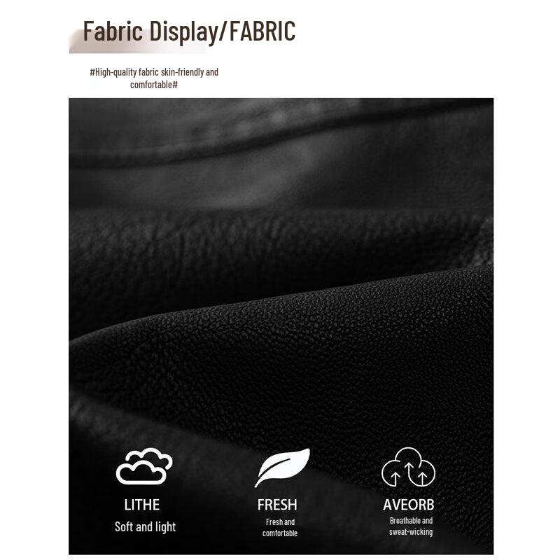 Men's Trendy Casual Faux Leather Motorcycle Jacket