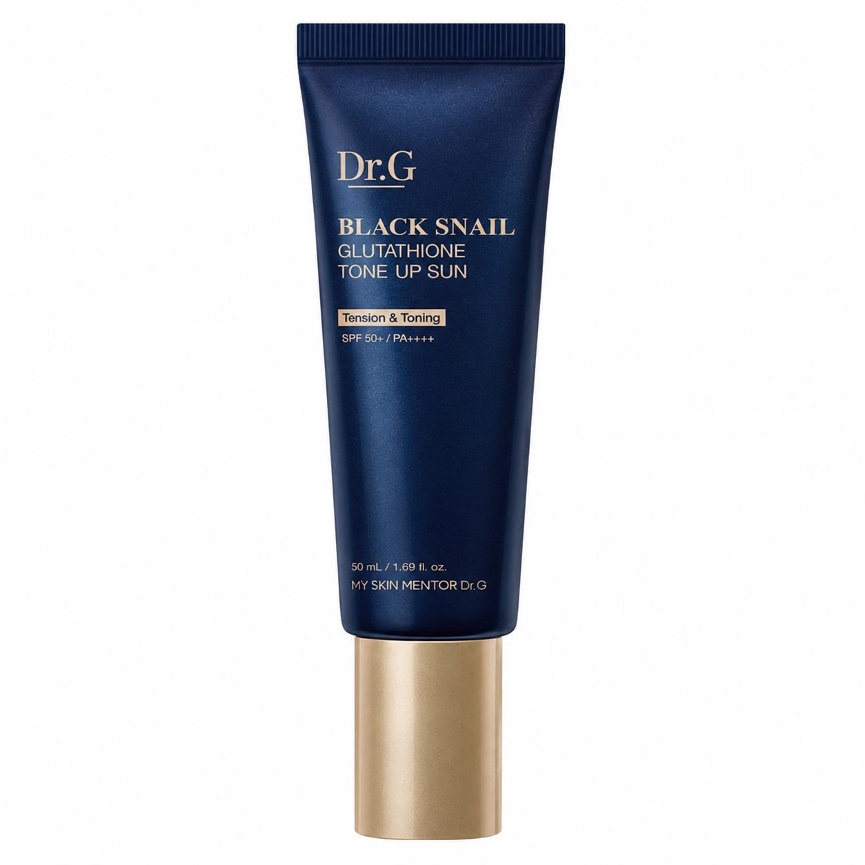 Dr.G Black Snail Glutathione Tone Up Sun Cream SPF50+ PA++++ Brightening Sunscreen 50ml 50ml
