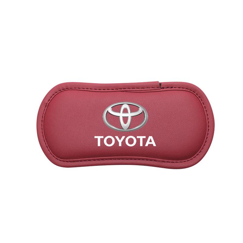 Car Interior Leg Knee Rest Pads Leather Cushion Car Styling for Toyota Corolla Prius Yaris Hilux CHR Camry Auris Vios Camry Prius Prado