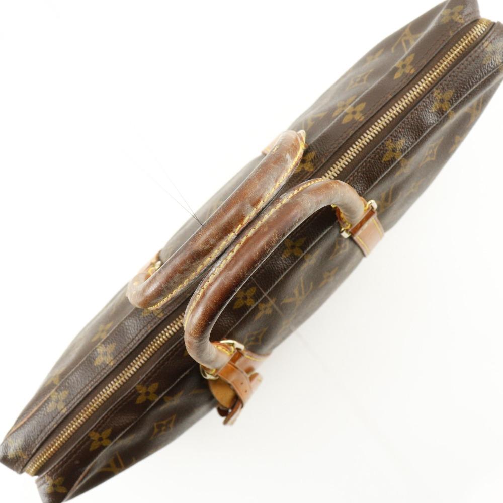 LOUIS VUITTON Porto Documan-Voyage Business bag M53361 Briefcase Brown Monogram canvas mens Used