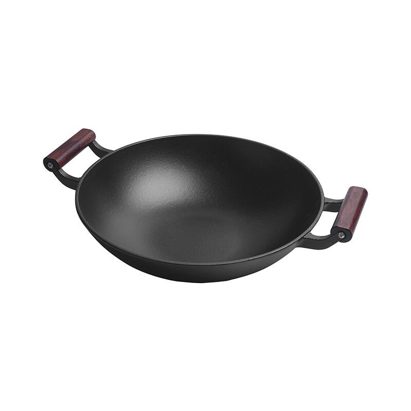 Jill May Zyklon 36CM Doppelgriff Gusseisen Wok