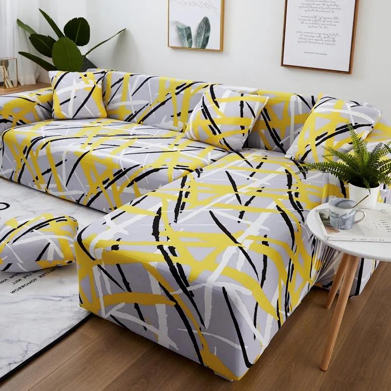 Sofa Cover Elastic Couch Cover Sectional Chair Cover It Needs Order 2pieces Sofa Cover If Your Sofa Is Corner L-shape Sofa