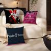 Luxury Fashion P-Psycho Bunny Pillowcase Toon Gift Cushion Cover Bedroom Home Sofa Chair Seat Decor Pillow Case