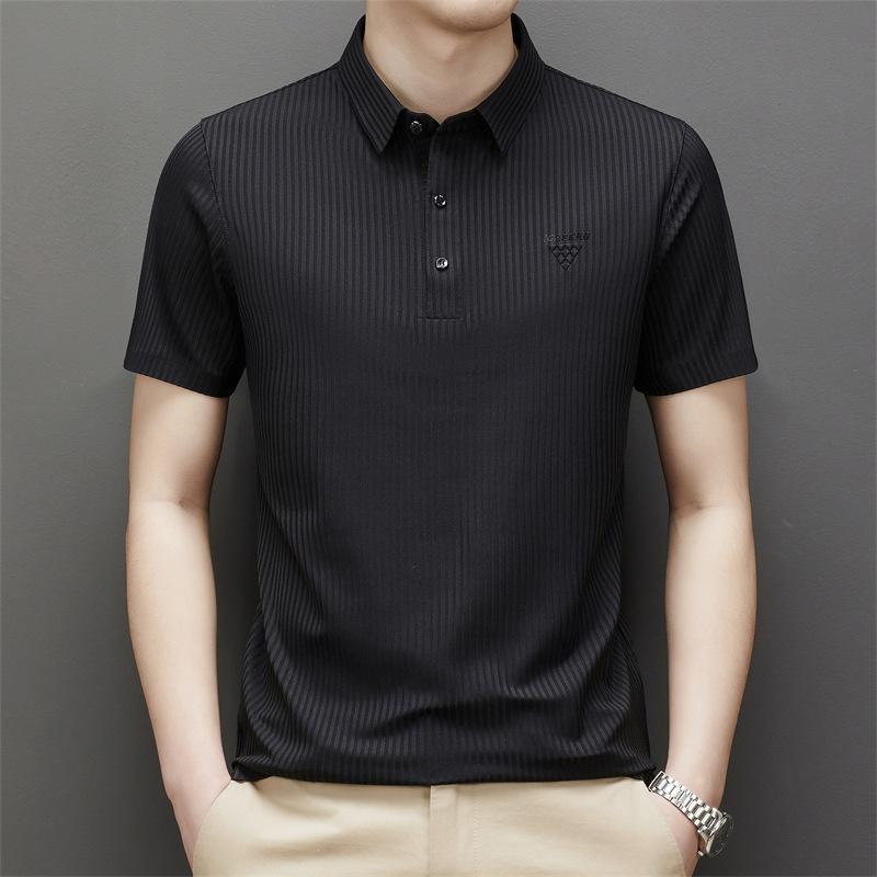 

Новые летние модные футболки с короткими рукавами для мужчин, тонкие повседневные модные новые рубашки для мужчин XXXXL