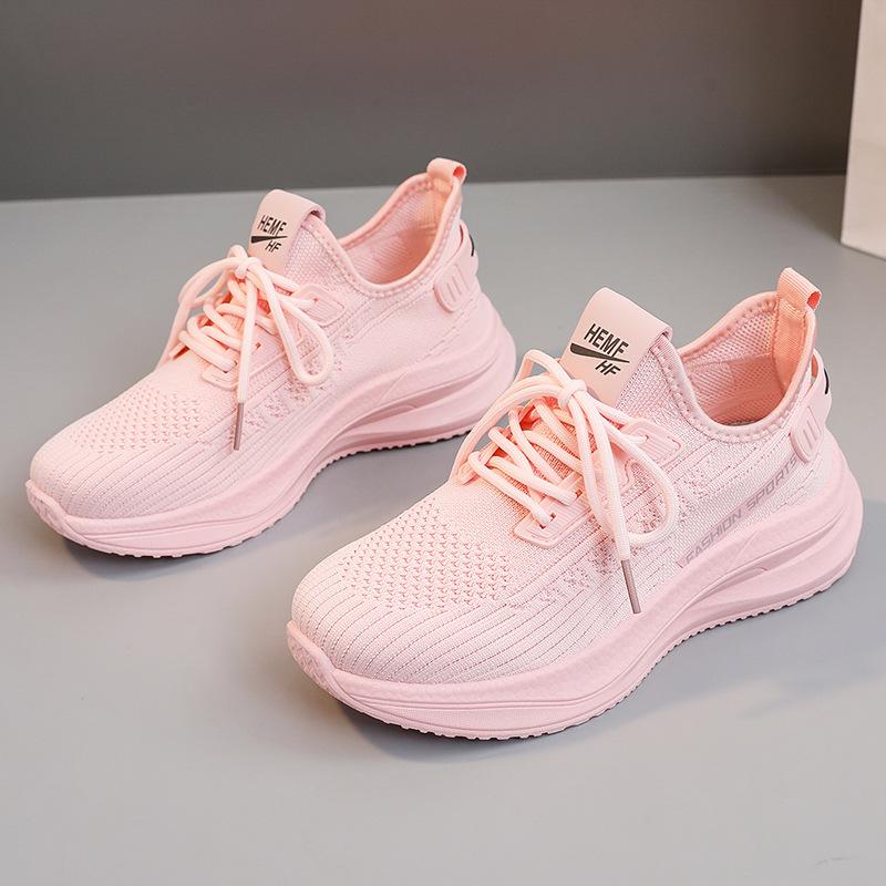 

Ld581 новая сетчатая обувь, женские весенне-летние летные тканые туфли, кроссовки, дышащие повседневные кроссовки с сеткой, кокосового цвета 35