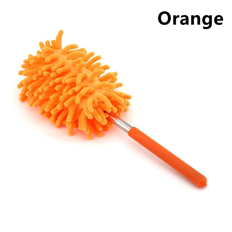 New Retractable Microfiber Duster Cleaning Brush Flexible Dust Cleaner Brush Cleaning Car Window Office Household Cleaning Tool