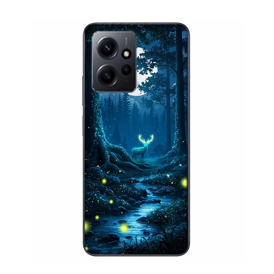 

Deer Hunting Camo Phone Case For Redmi Note 14 15 Pro 5G 13 12 Pro Plus 11 11T 11E 11S 10 Pro 10S 9 9S Cover Cell Clear TPU Capa Redmi Note 14 Pro 5G
