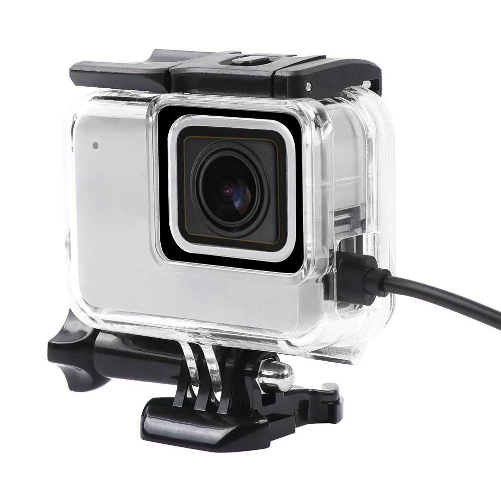 Buy For Gopro Hero7 White Silver Skeleton Housing Side Hollow Protective Case With Buckle Basic Mount At Affordable Prices Free Shipping Real Reviews With Photos Joom