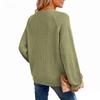 Women's Fashionable Casual Long-sleeved Turtleneck Knit Sweater