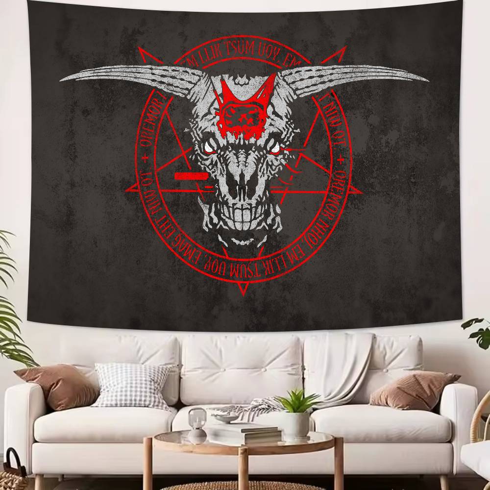 Large Cool FPS Video DDoomS Gaming Tapestry Popular Room Decoration Wall Tapestry Art Room Home Decor Wall Art Decor