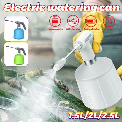 Electric Water Sprayer Mist Garden Sterilization Tool Plant Water Can Automatic Watering Fogger Hand Watering Machine