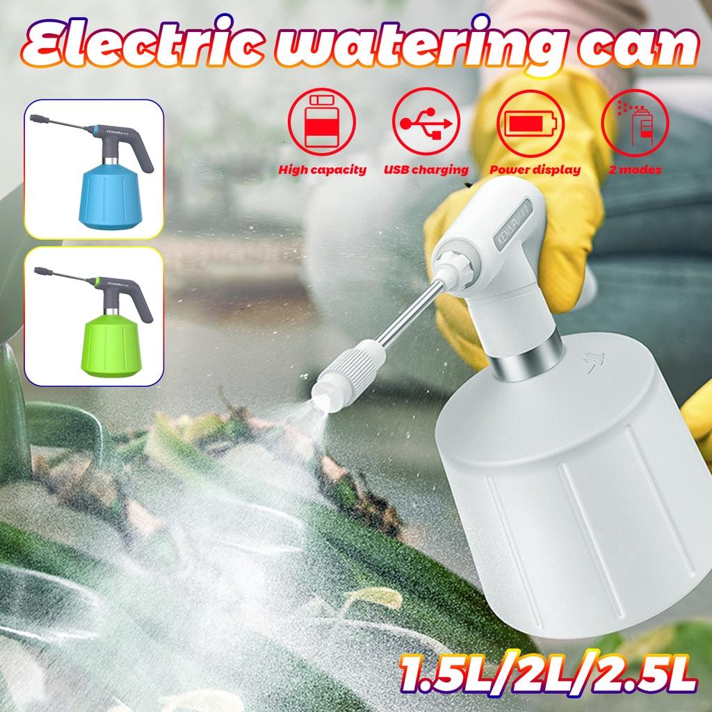 Electric Water Sprayer Mist Garden Sterilization Tool Plant Water Can Automatic Watering Fogger Hand Watering Machine