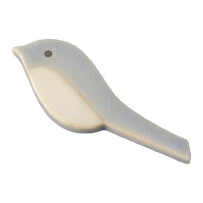 Kawaii Chopstick Rest, Nightingale, Blue, Approx. W2.5 D6.8 H0.5, 088723