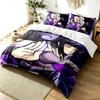 Hyuga Hinata 3pc Duvet Cover Set Simple Modern Bedding Set Wrinkle Resistant Soft Fabric All Season Use a Perfect Gift