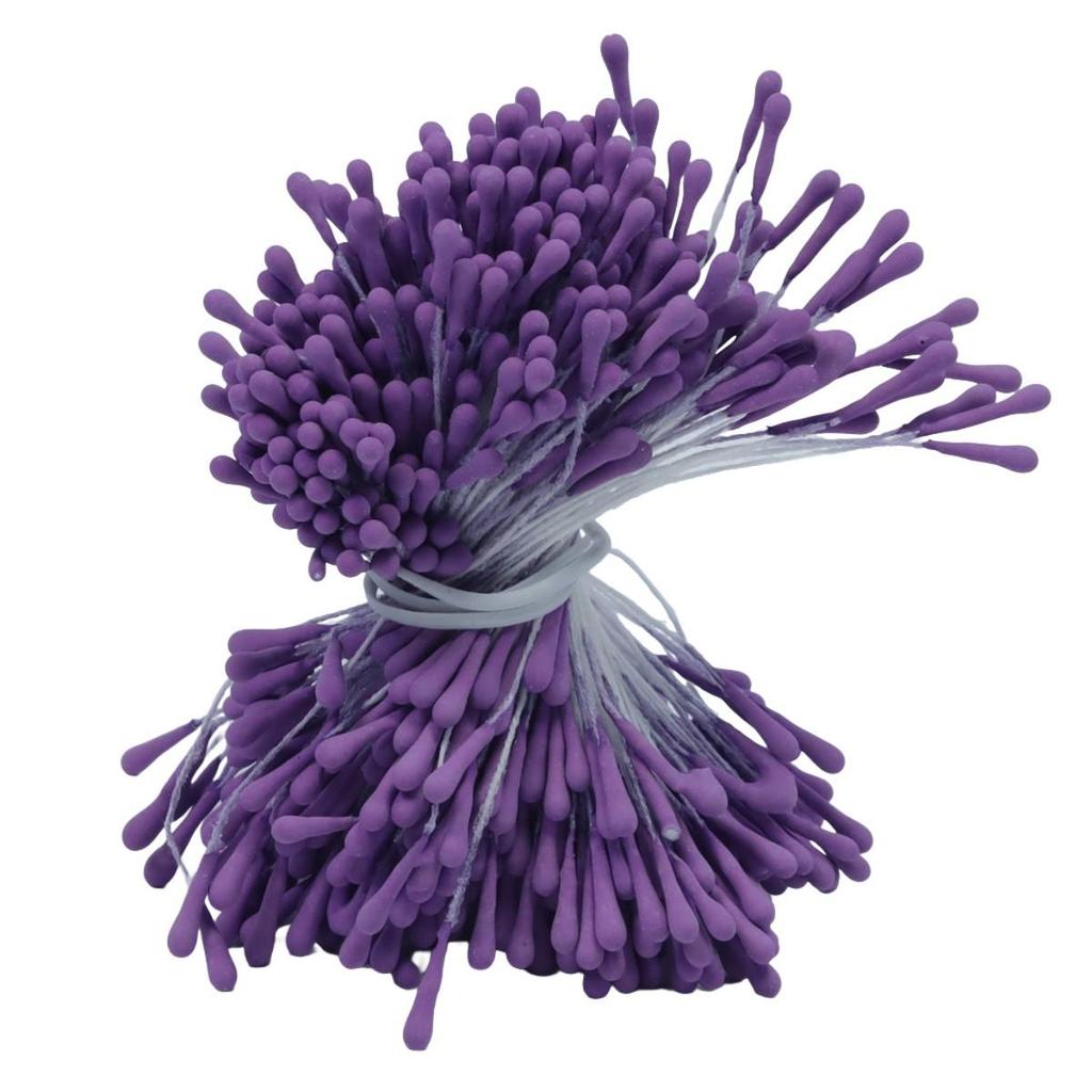 2mm 390 Root Matte Heart Flower Simulation, Eco-Friendly Rose Lily Stamen