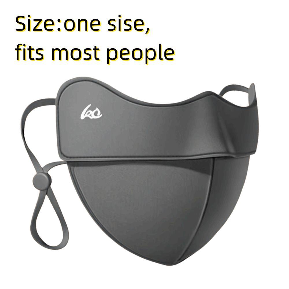 New Thick Face Mask Ear Loops Nylon 3D Face Mask Warmth Hand-Washable Windproof Mask Women